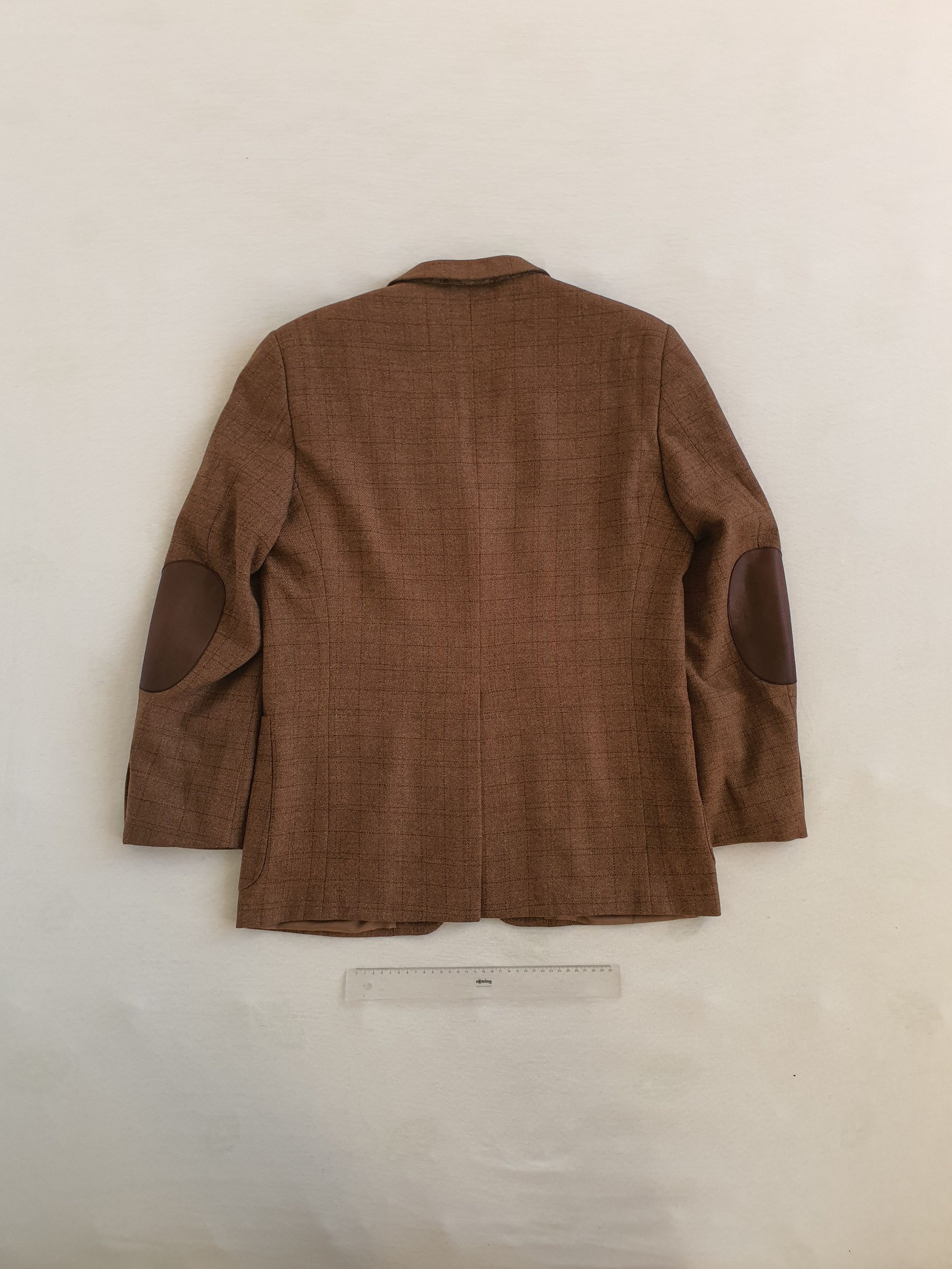 Ermenegildo Zegna SOFT Vintage Sports Coat Suit Jacket w Elbow Patches - EU 50 Size 40R - 2 Thumbnail