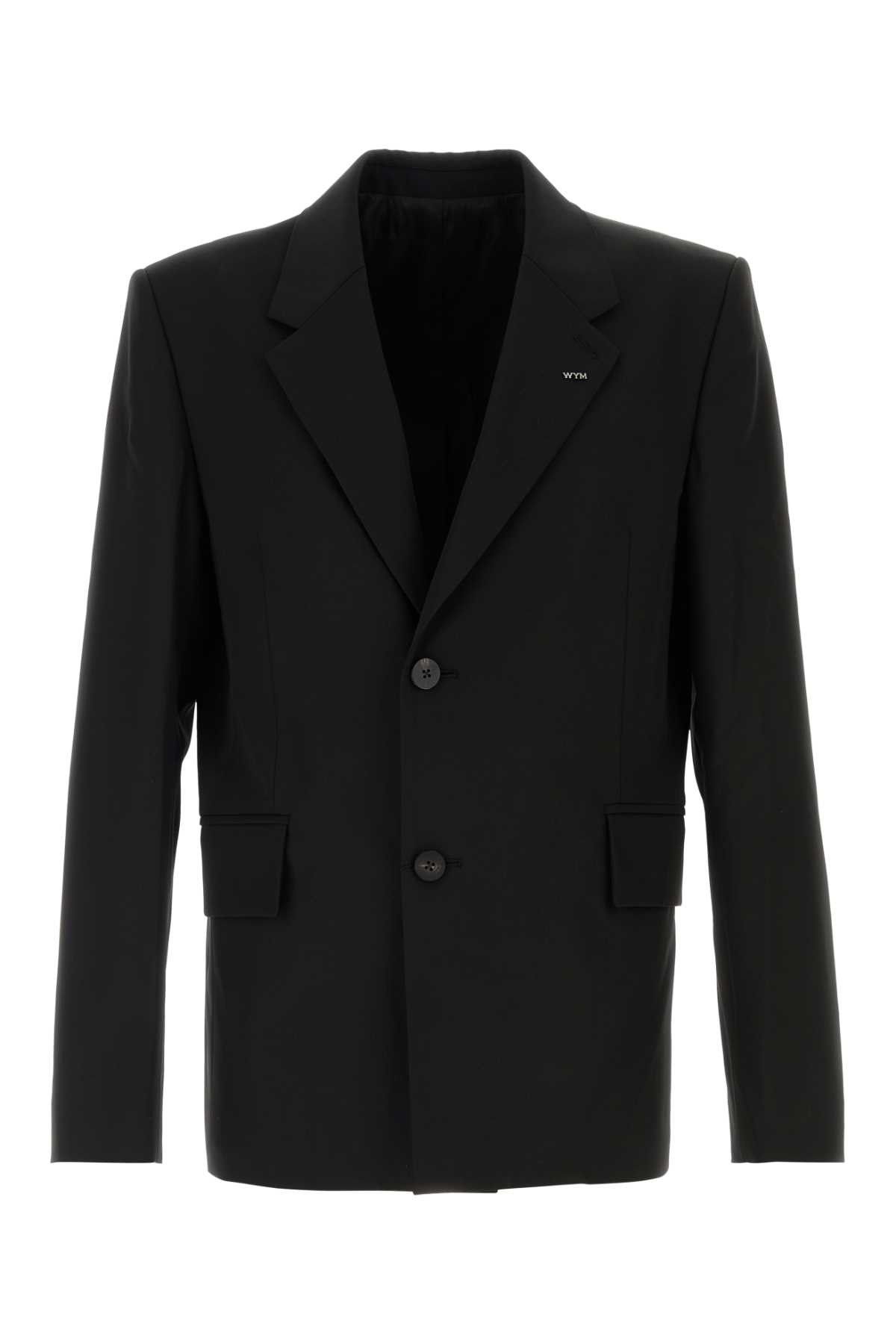 Wooyoungmi Black Wool Blazer Size US L / EU 52-54 / 3 - 1 Thumbnail