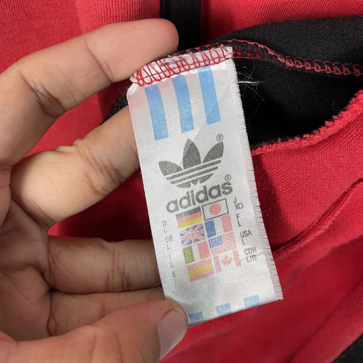 Adidas Vintage Big Logo Adidas Zipper Hoodie Size US M / EU 48-50 / 2 - 19 Thumbnail