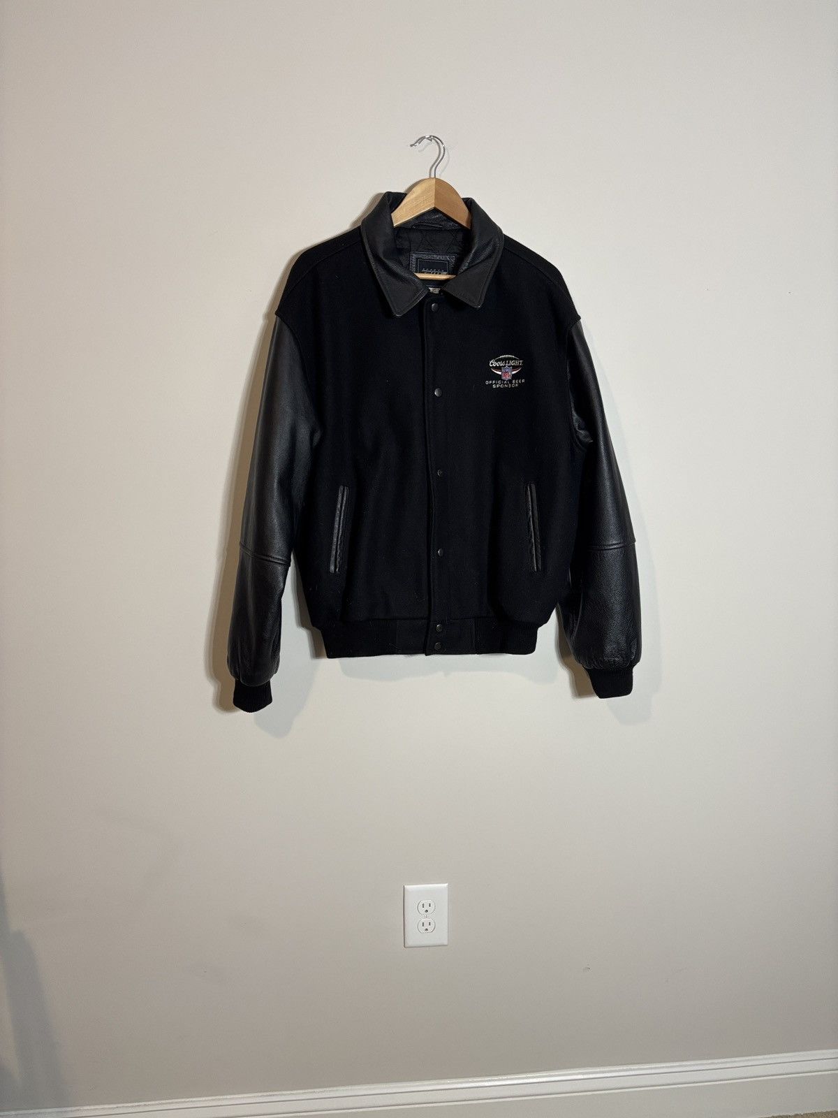 G-III Vintage GIII Sports NFL Coors Light Varsity Jacket Size US L / EU 52-54 / 3 - 1 Thumbnail