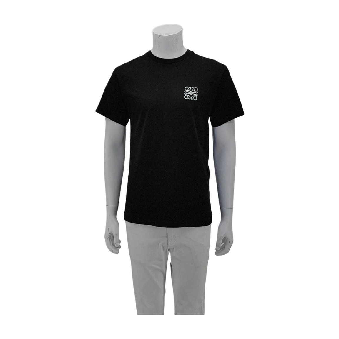 Loewe LOEWE Anagram Embroidered Cotton T-Shirt S Size US S / EU 44-46 / 1 - 1 Thumbnail