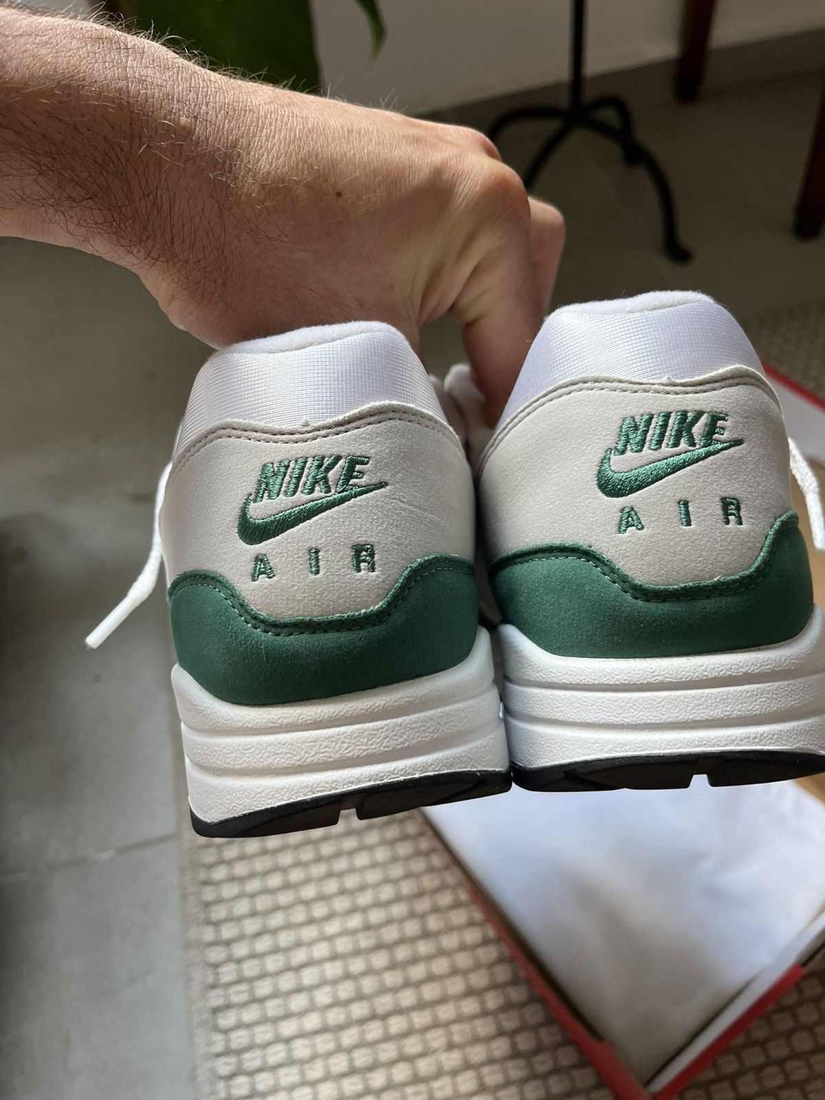 Nike Nike Air Max 1 anniversary green (2020) Size US 12 / EU 45 - 5 Thumbnail