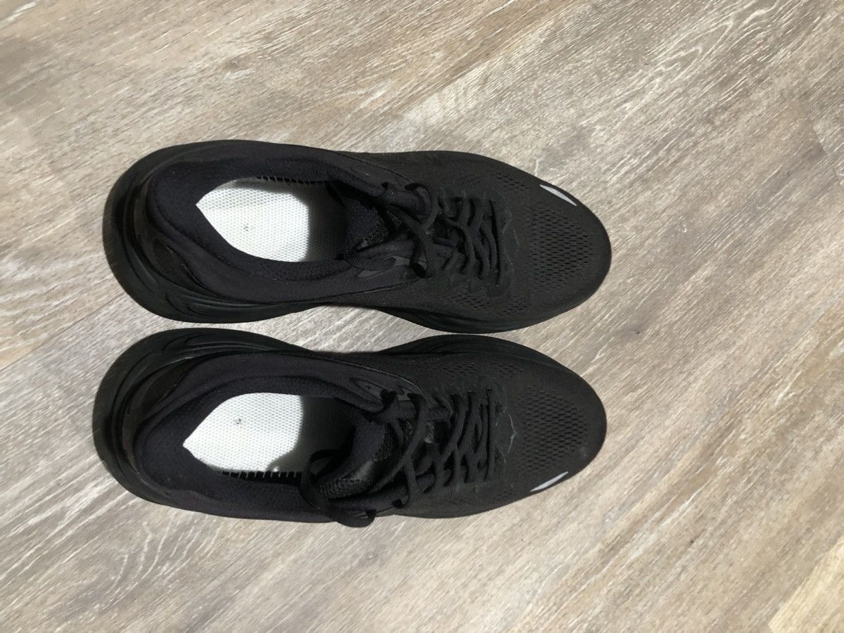 Hoka Hoka One One Bondi 8 Running Shoes Mens Size 11.5 Black Size US 11.5 / EU 44-45 - 2 Thumbnail