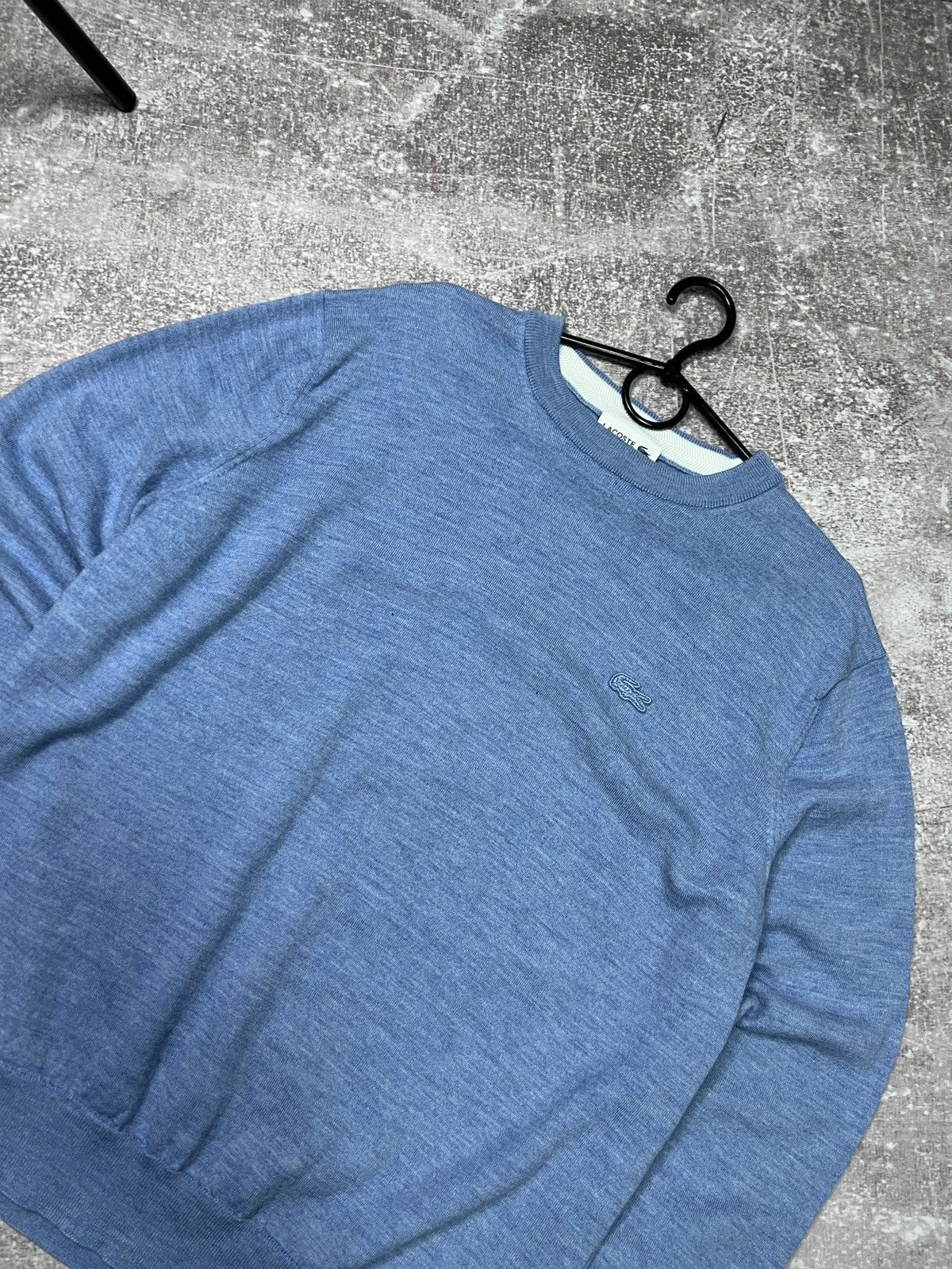 Lacoste Vintage Lacoste Sweater Wool Knit Baggy Size US XXL / EU 58 / 5 - 4 Thumbnail