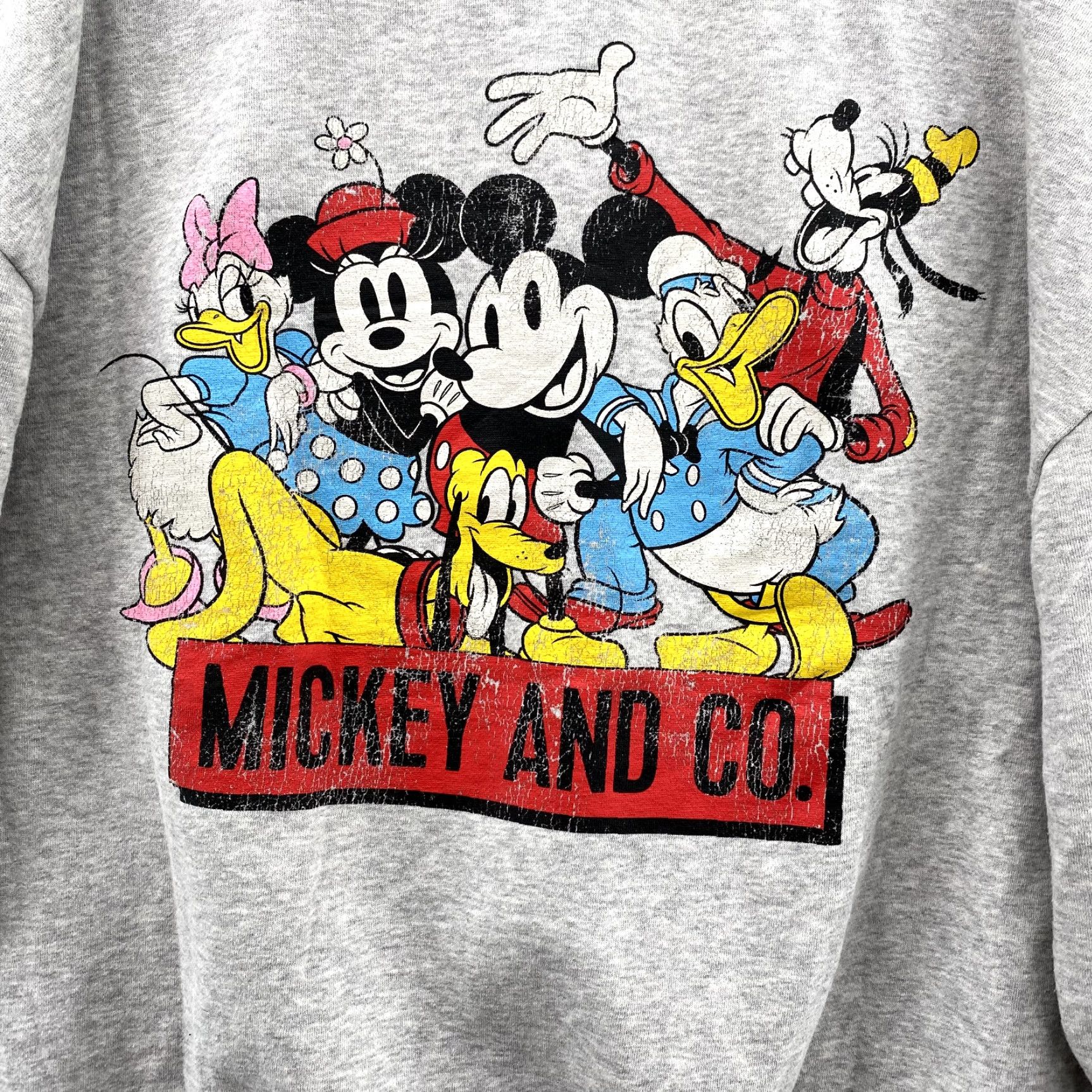 Mickey & Co. Mickey & Co. Sweatshirt Men XL Crewneck Disney Daisy Duck Pluto Retro Streetwear Size US XL / EU 56 / 4 - 5 Thumbnail