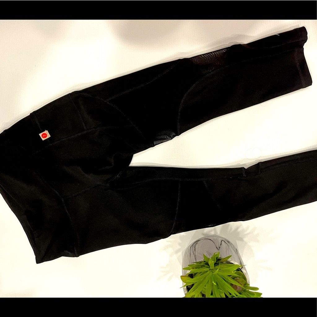 Other X By Gottex black mesh active leggings size S Size 26" / US 2 / IT 38 - 1 Thumbnail