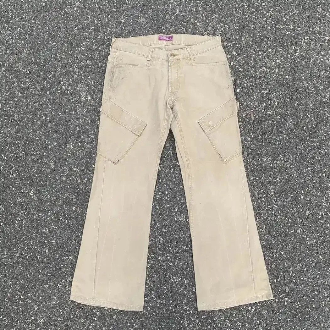 Beauty Beast 🔥RUSTY DIRTY🔥291295=HOMME UTILITY TROUSER FLARE CARGO PANTS Size US 30 / EU 46 - 1 Thumbnail