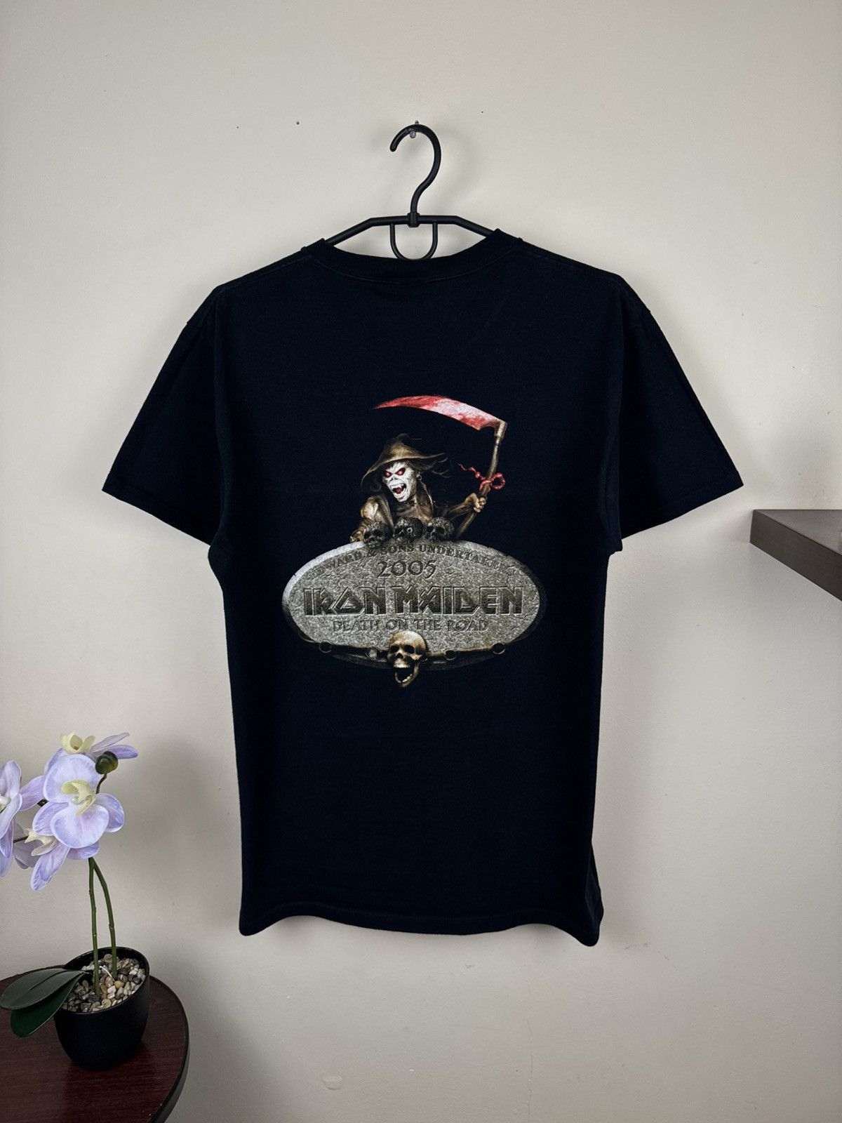Iron Maiden Vintage Iron Maiden T shirt 2005 Death on the Road Rock M Size US M / EU 48-50 / 2 - 2 Thumbnail