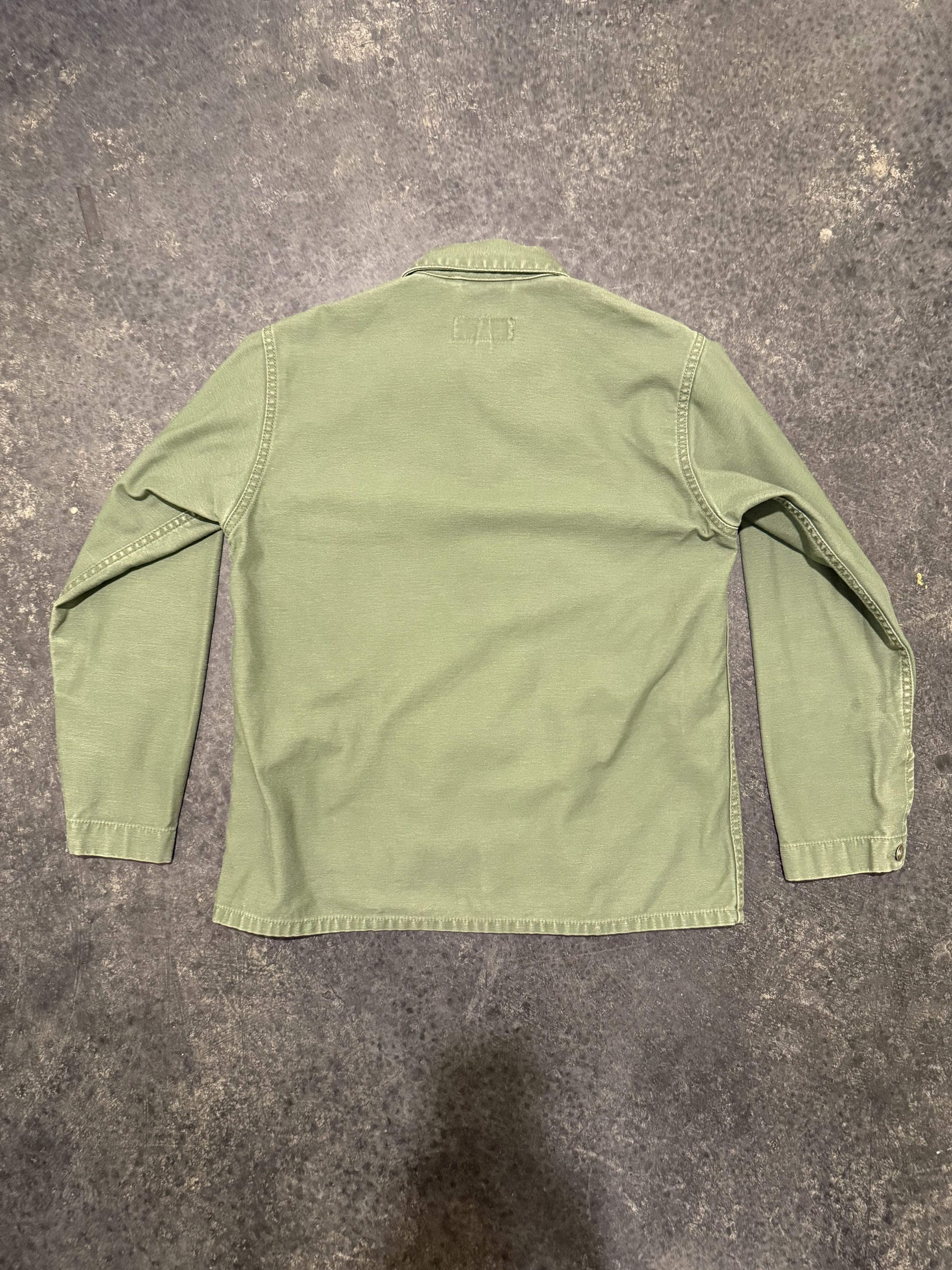 Engineered Garments Workaday Utility Jacket Reverse Sateen - Olive Size US XS / EU 42 / 0 - 2 Thumbnail