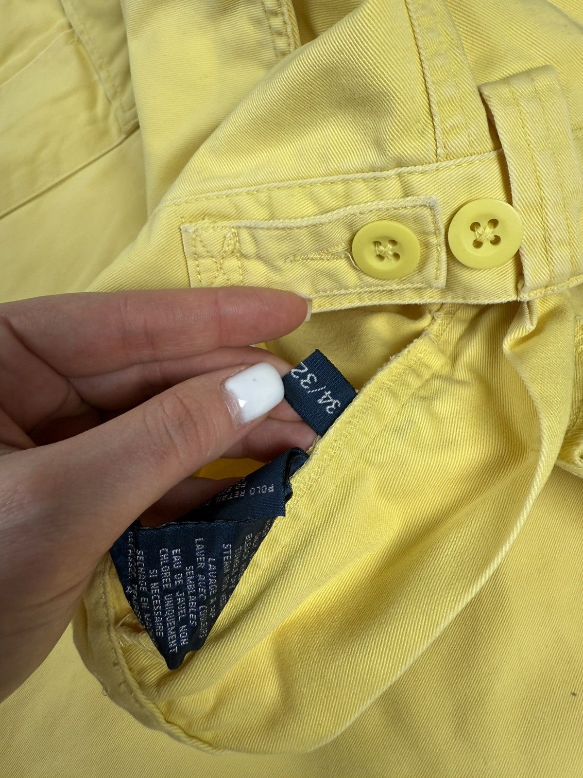 Vintage Polo By Ralph Lauren Vintage Cargo Military Pants Trousers Size US 34 / EU 50 - 12 Thumbnail