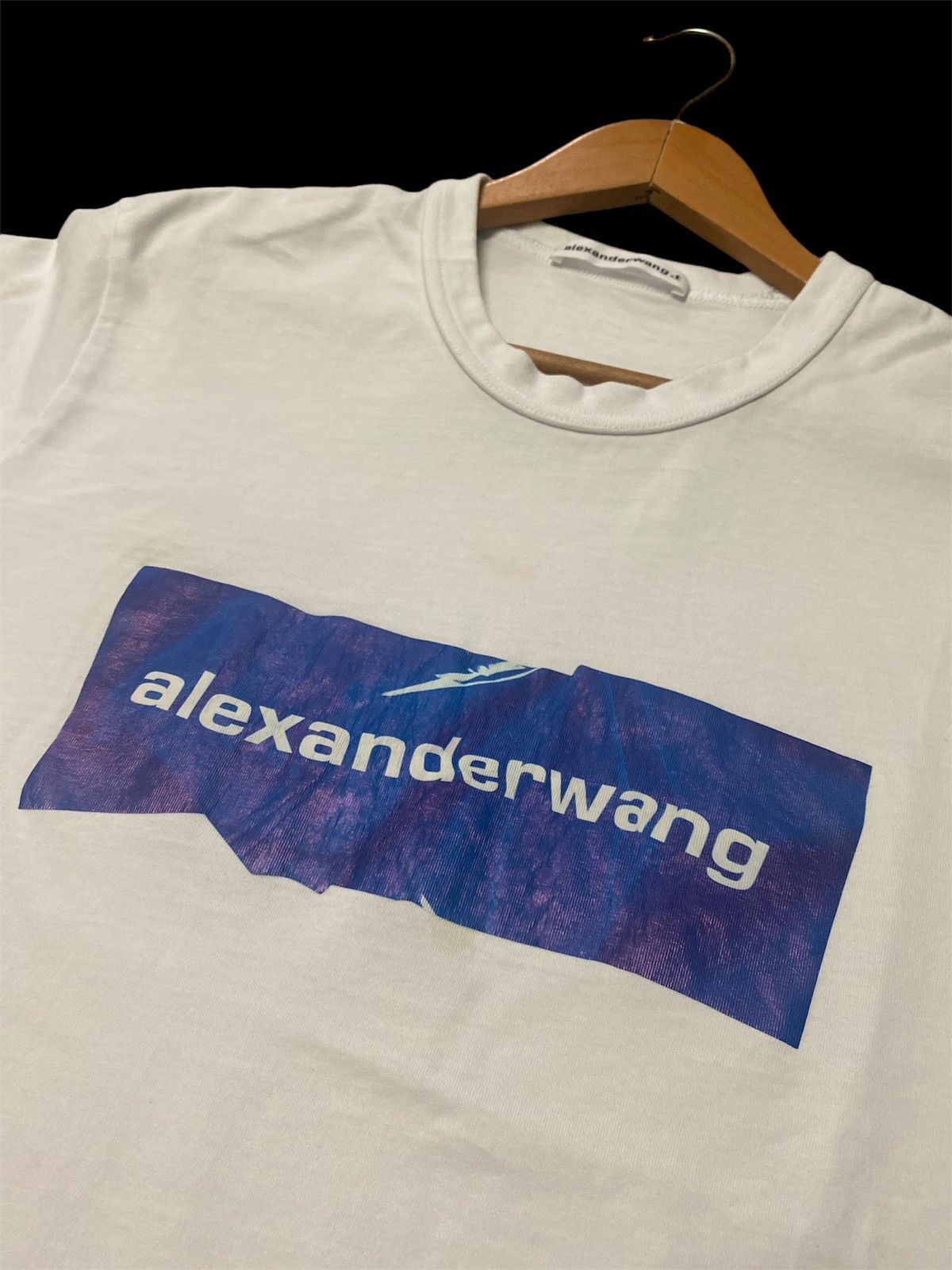 Alexander Wang ‼️RARE‼️ALEXANDER WANG BOX LOGO SHIRT TEE🔥 Size US M / EU 48-50 / 2 - 8 Thumbnail