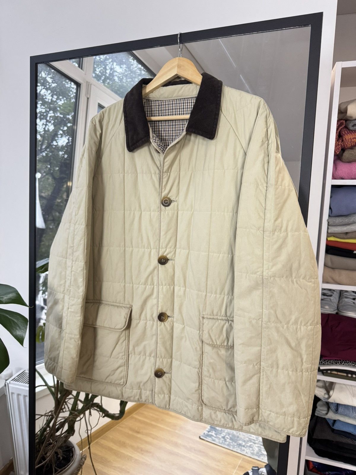 Aquascutum Aquascutum vintage quilted jacket size L-XL Size US L / EU 52-54 / 3 - 2 Thumbnail