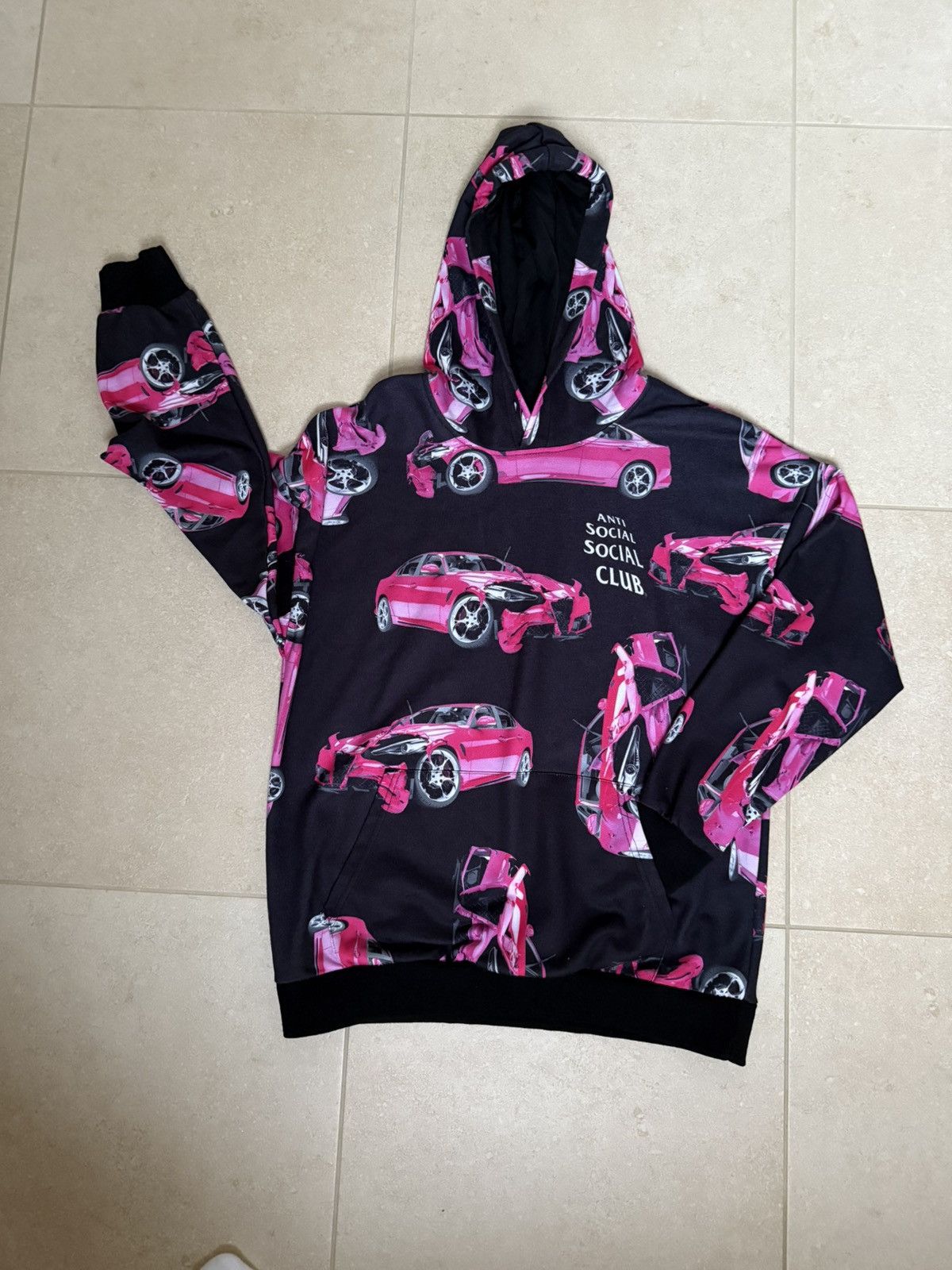 Anti social social club melrose hoodie hotsell