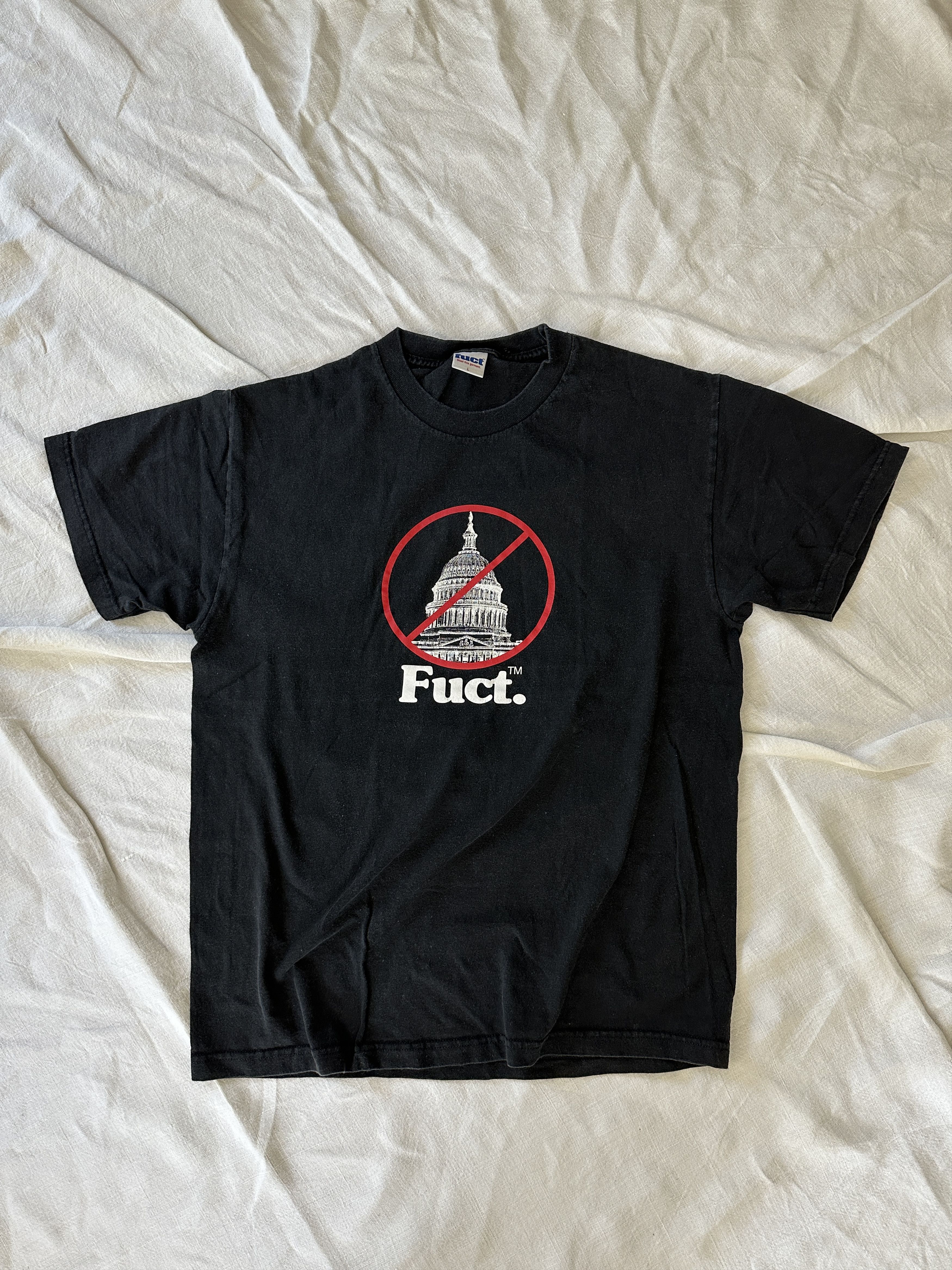 Fuct Fight the Rich Not their Wars capitol shirt | Grailed