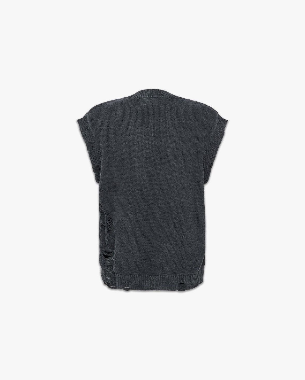 Unvain Studios Unvain Men’s Small V Neck Sleeveless Cropped Knit Sweater Size US S / EU 44-46 / 1 - 5 Thumbnail