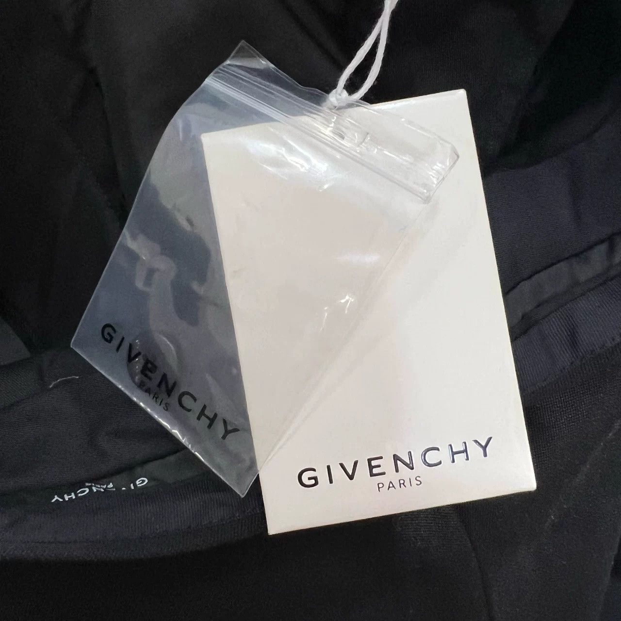 Givenchy Givenchy Black Paneled Belted Trousers Size US 28 / EU 44 - 3 Thumbnail