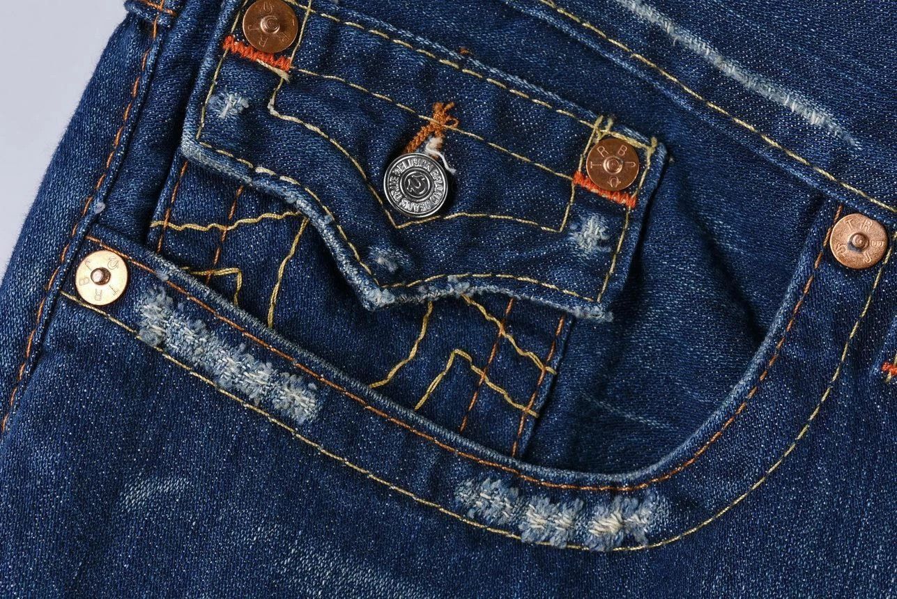 True Religion True Religion Billy Super T Denim Vintage Jeans W40 L34 Size US 40 / EU 56 - 5 Thumbnail