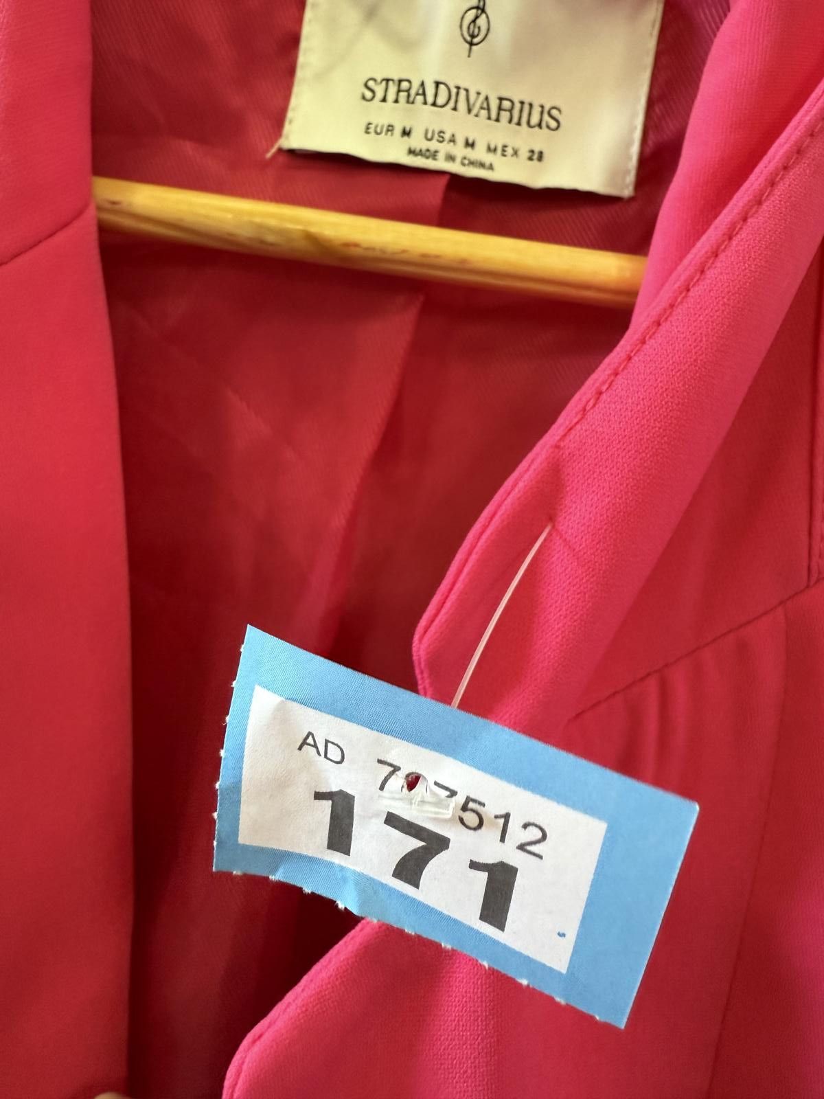 Designer Stradivarius Women's Pink Blazer Jacket Size M Size M / US 6-8 / IT 42-44 - 2 Thumbnail