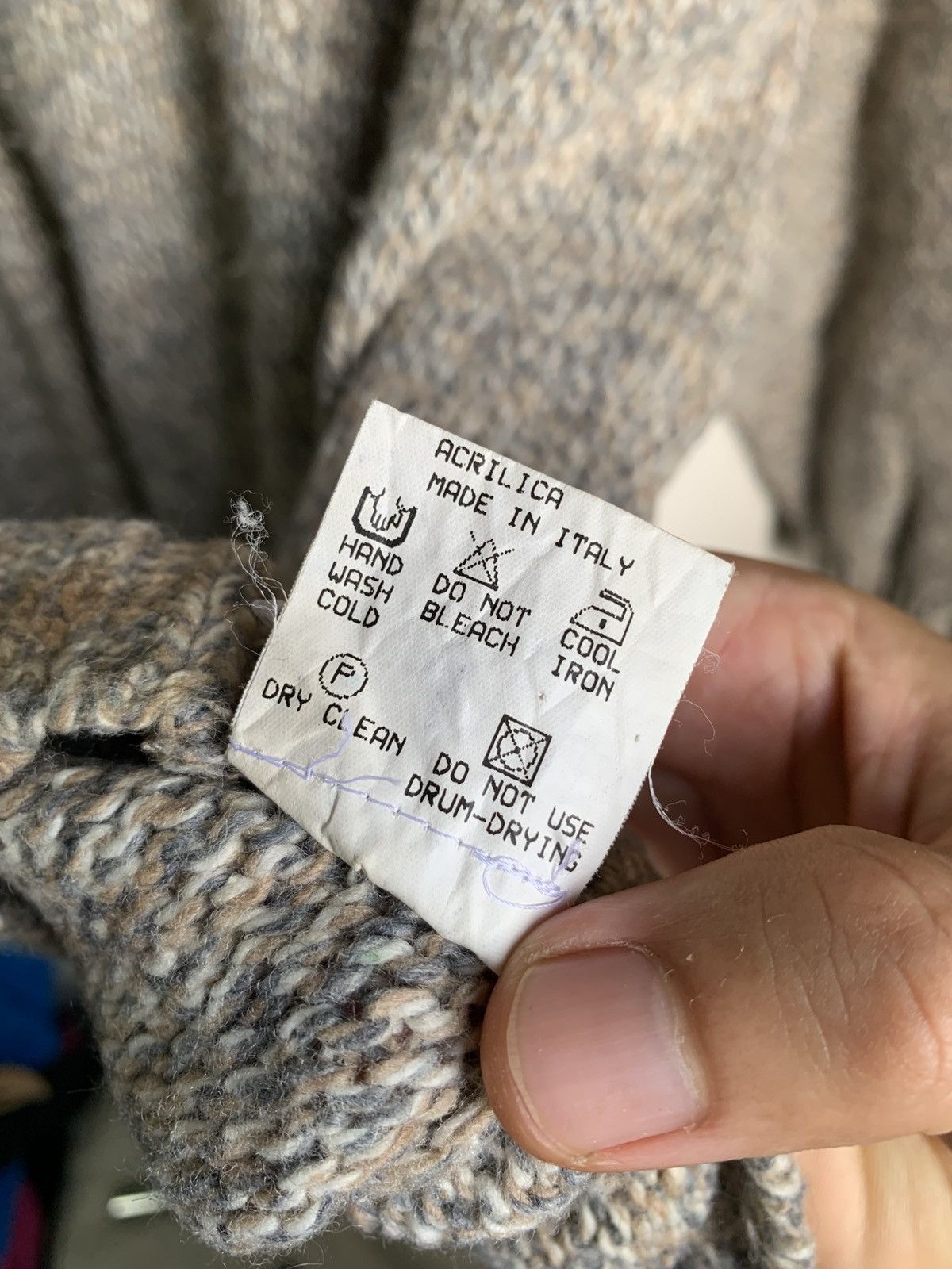 Calvin Klein × Vintage Vintage Calvin Klein Mens Knit Sweater Size US L / EU 52-54 / 3 - 10 Thumbnail