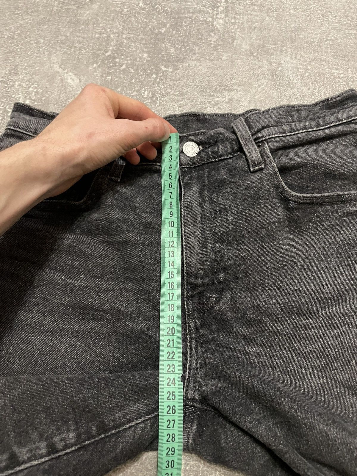 Levi's × Levi's Vintage Clothing Vintage Levis 502 Black Denim Jeans Shorts Size 30 Size US 30 / EU 46 - 20 Thumbnail