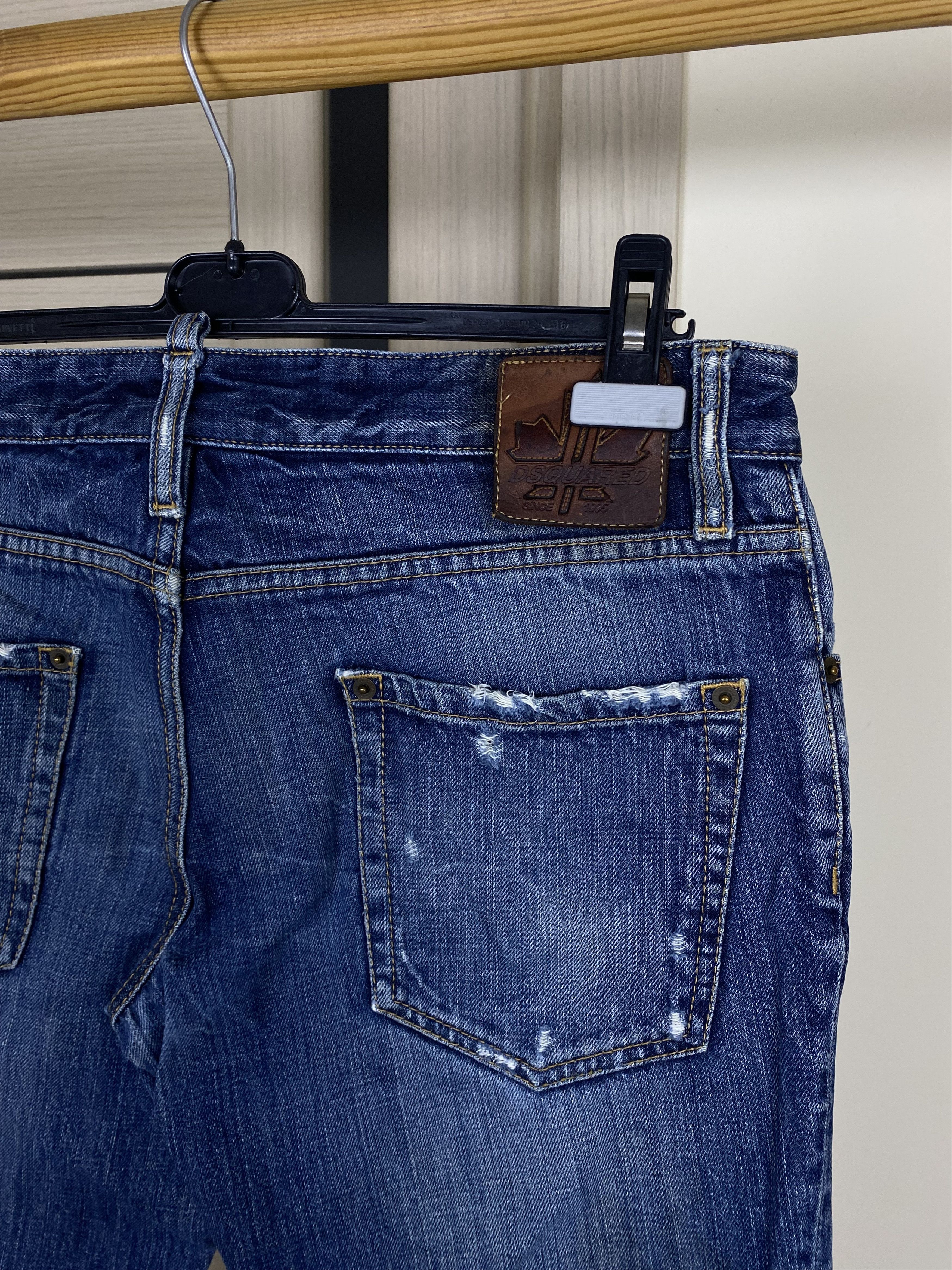 Dsquared2 Vintage Dsquared2 distressed washed denim jeans size 48 Size US 32 / EU 48 - 6 Thumbnail