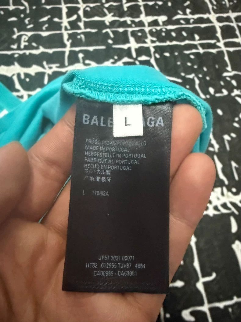 Balenciaga Balenciaga Double B logo embroidered letter round neck loo Size US L / EU 52-54 / 3 - 5 Thumbnail