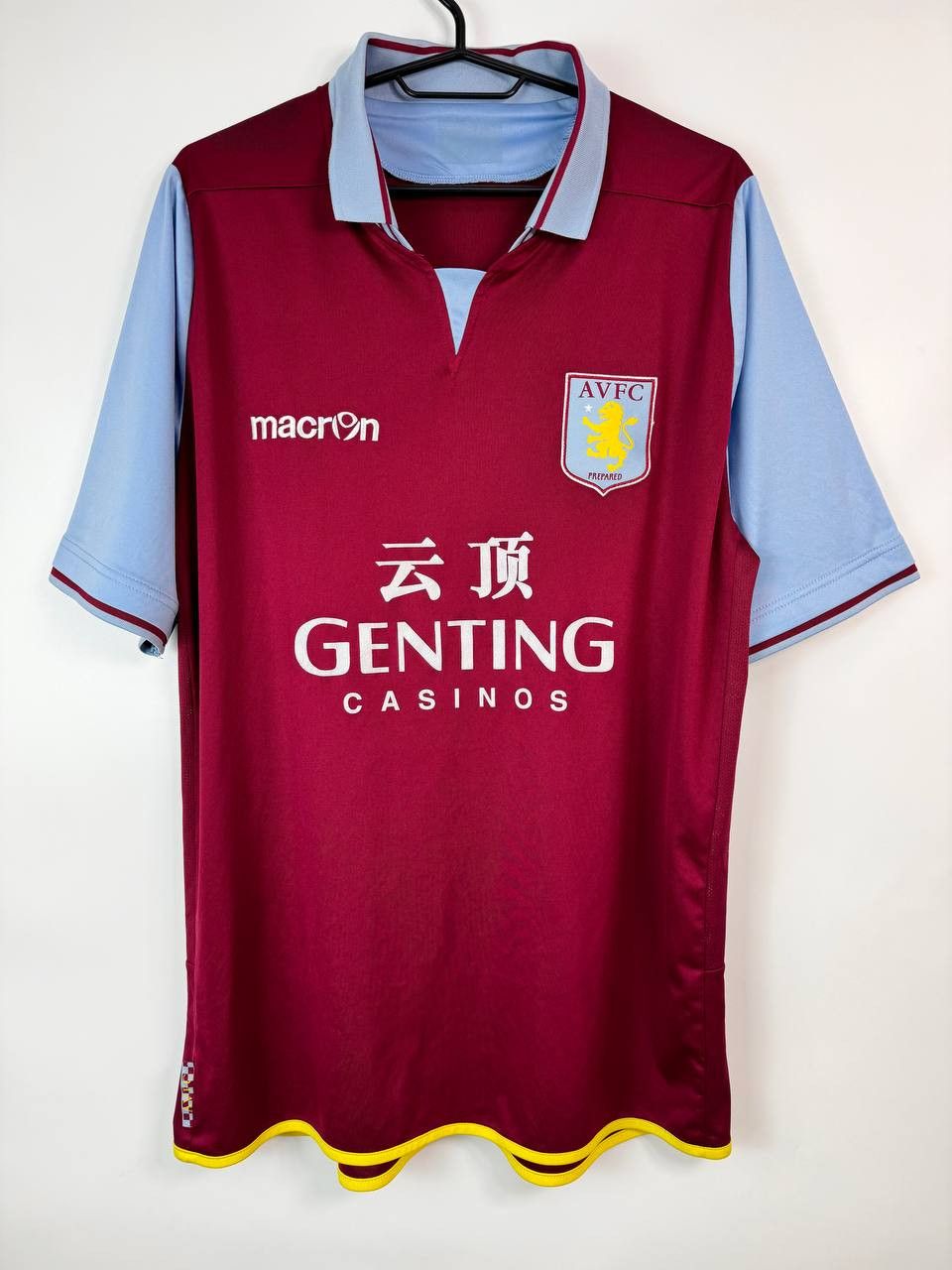 Macron ASTON VILLA 2012 2013 HOME SHIRT MACRON AVFC Sz XL Size US XL / EU 56 / 4 - 1 Thumbnail