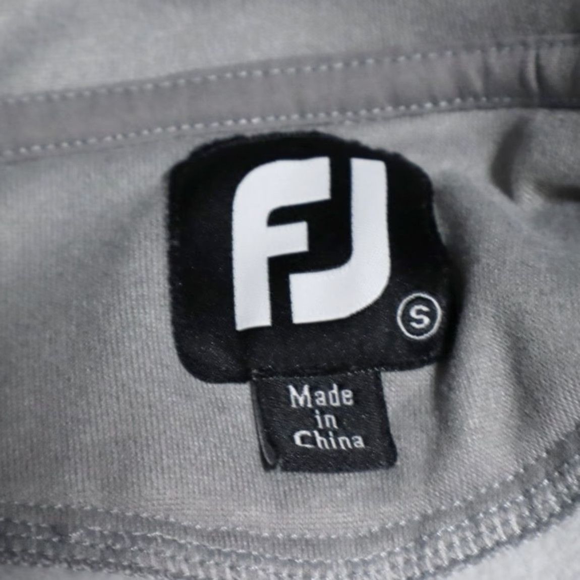 Footjoy Footjoy Titleist Argyle Fleece Solid Long Sleeve Hoodie Gray Men's S Size US S / EU 44-46 / 1 - 5 Thumbnail