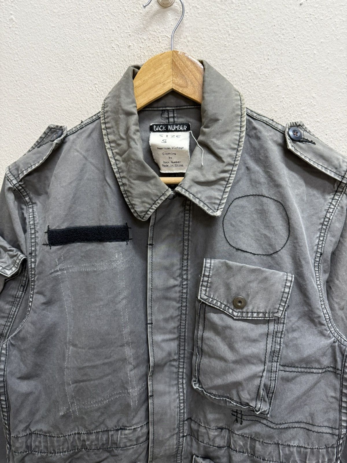 Japanese Brand × Vintage Back Number Sahsiko M65 Jacket Size US S / EU 44-46 / 1 - 20 Thumbnail