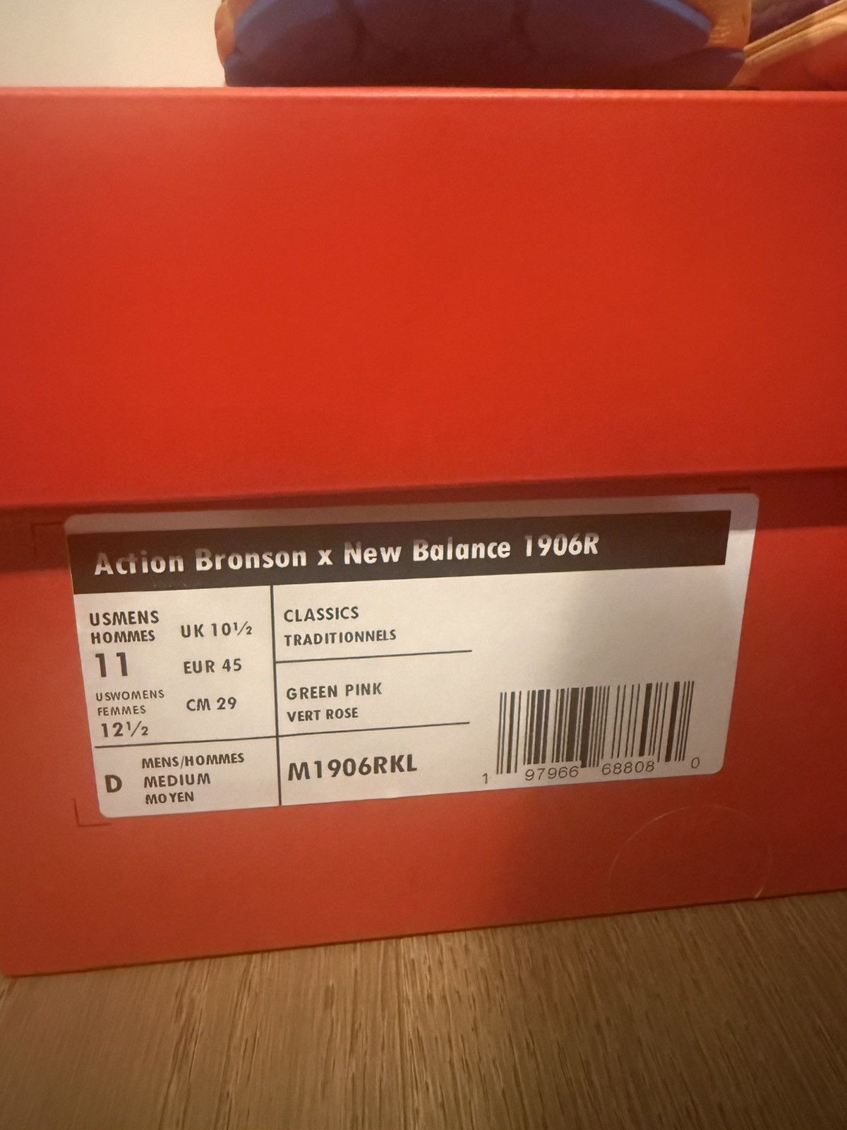 Action Bronson × New Balance Action Bronson x New Balance 1906R Rosewater Size US 11 / EU 44 - 10 Thumbnail