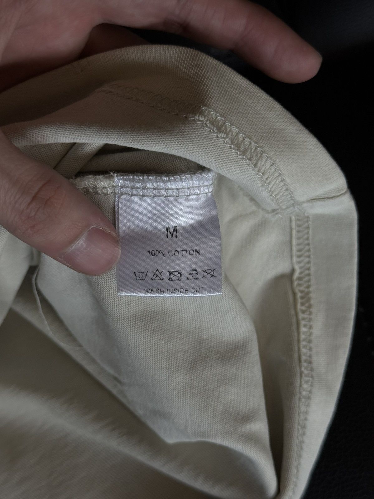Vale Vale Valley Cream Tee Shirt Size Medium (NEW) Size US M / EU 48-50 / 2 - 7 Thumbnail