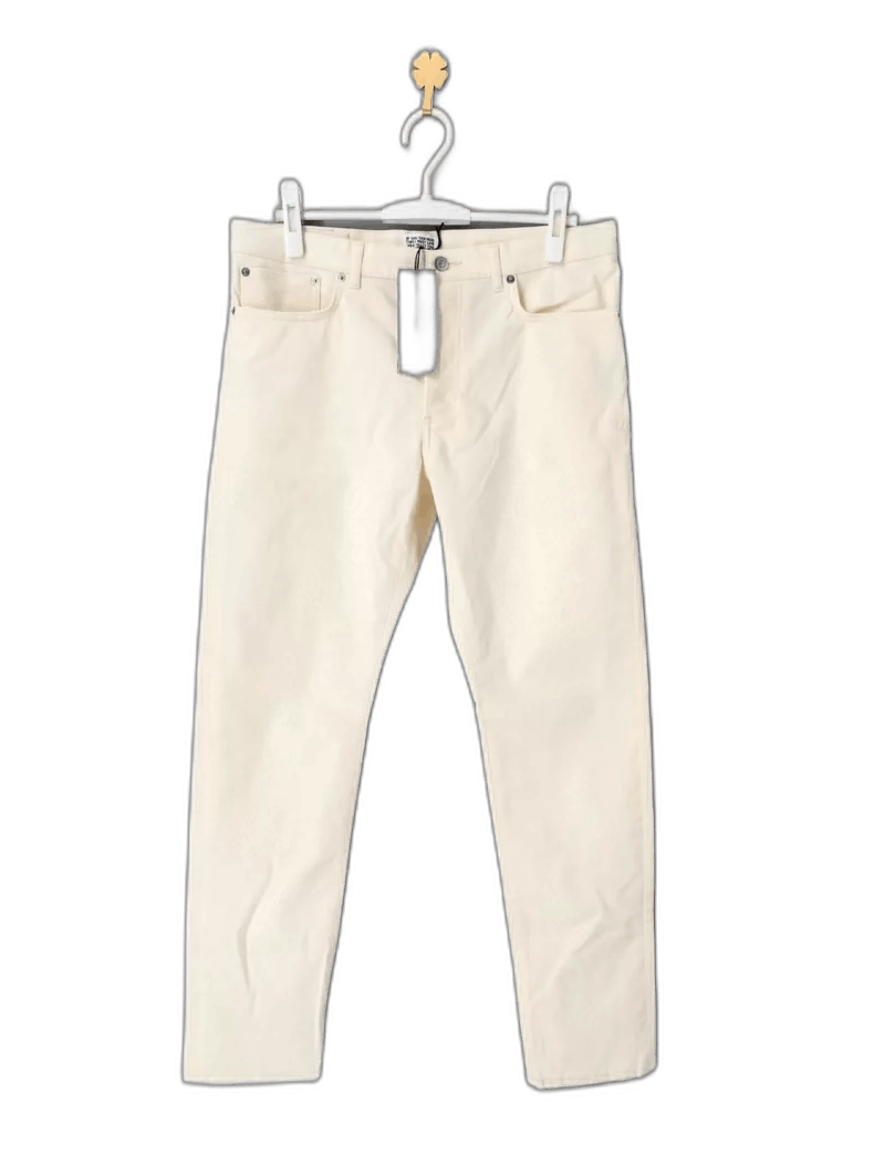 Dior dior white embroidered denim pants Size US 32 / EU 48 - 1 Thumbnail