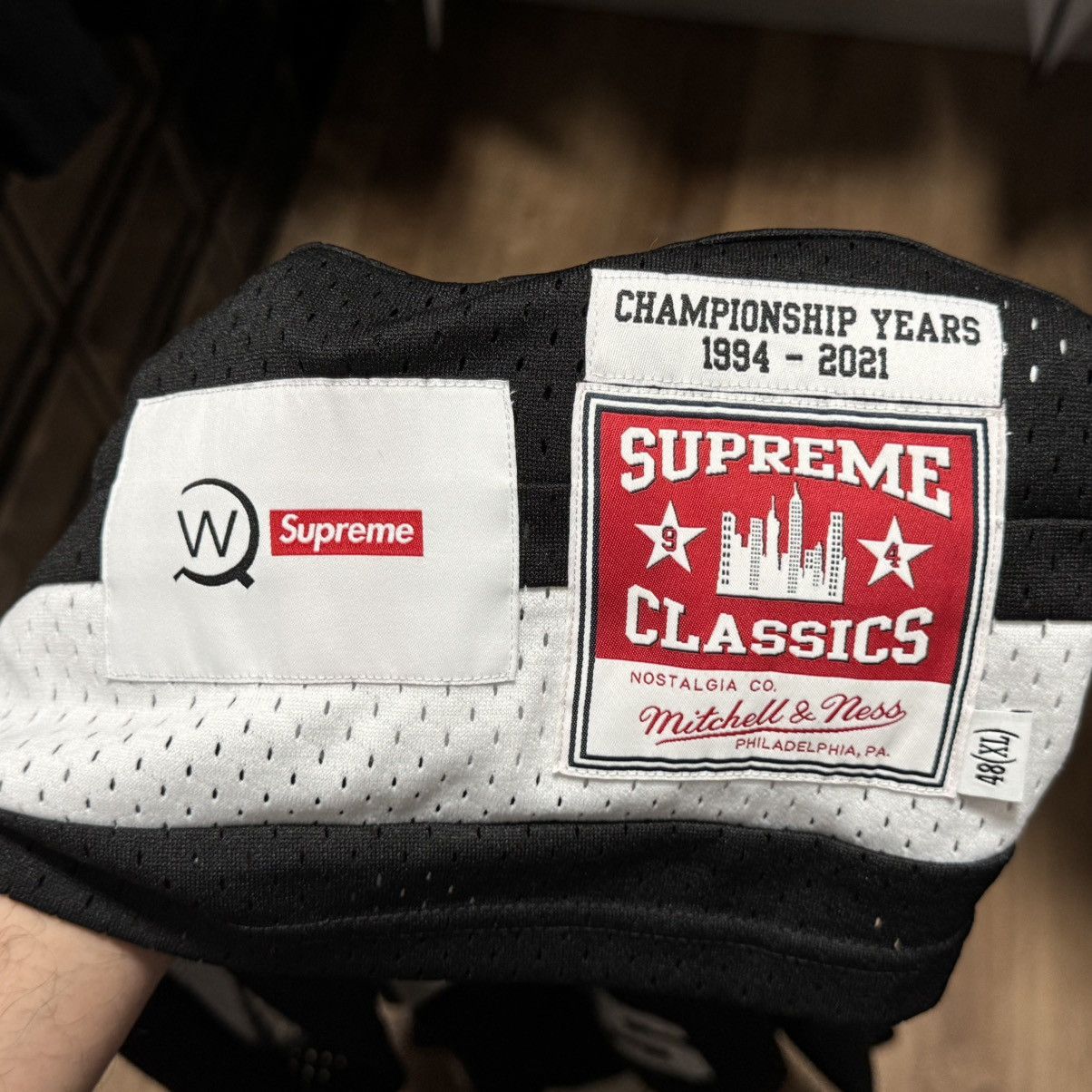 Mitchell & Ness × Supreme × Wtaps Supreme x WTAPS x Mitchell