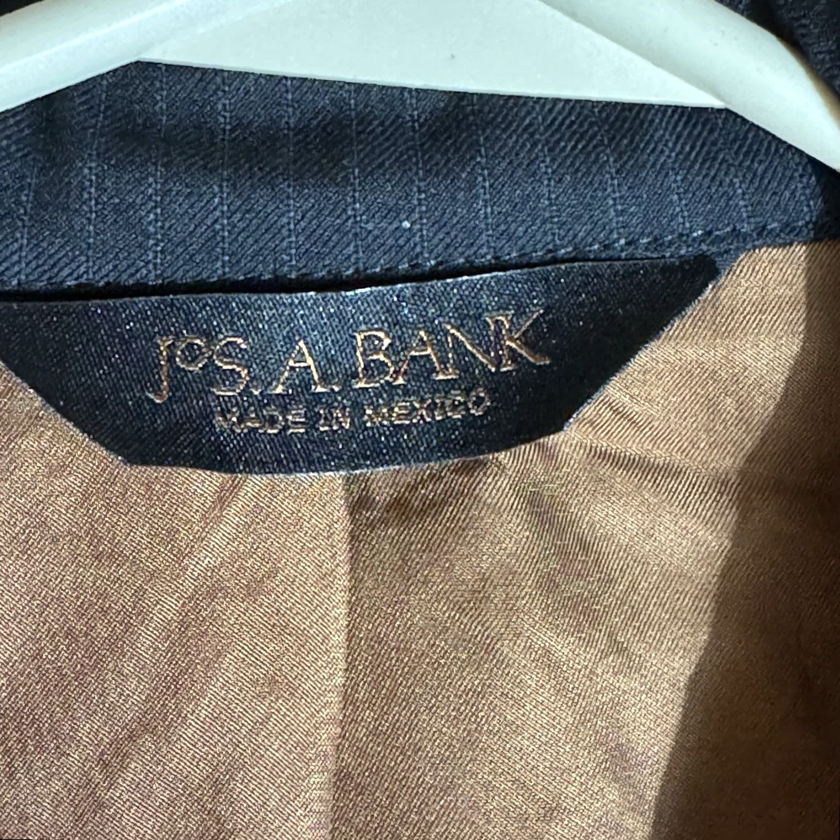 Jos. A. Bank Jos A Bank Sport Coat Men Size 41 RG Slim Fit Wool Pinstripe Office Preppy Size US XS / EU 42 / 0 - 7 Thumbnail