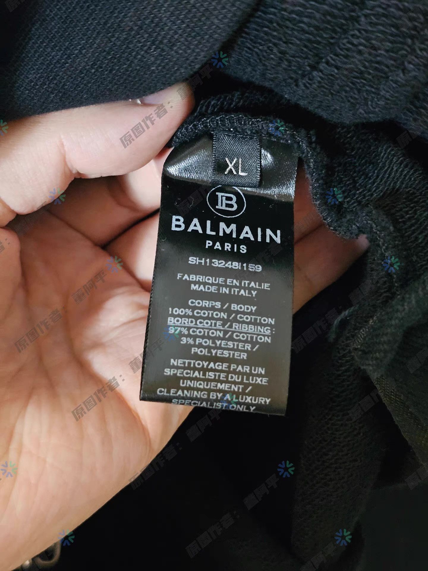 Balmain Balmain hooded sweatshirt Q4 Size US XL / EU 56 / 4 - 7 Thumbnail