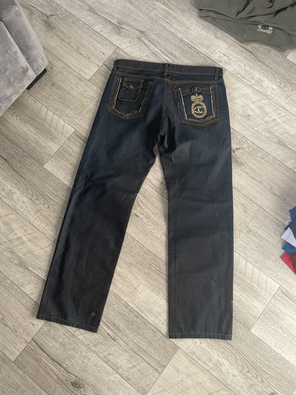 If Six Was Nine × Just Cavalli FLARED just cavalli jeans with backhit logo on back pocket Size US 36 / EU 52 - 1 Thumbnail