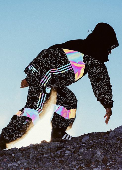 Bape x adidas pants online