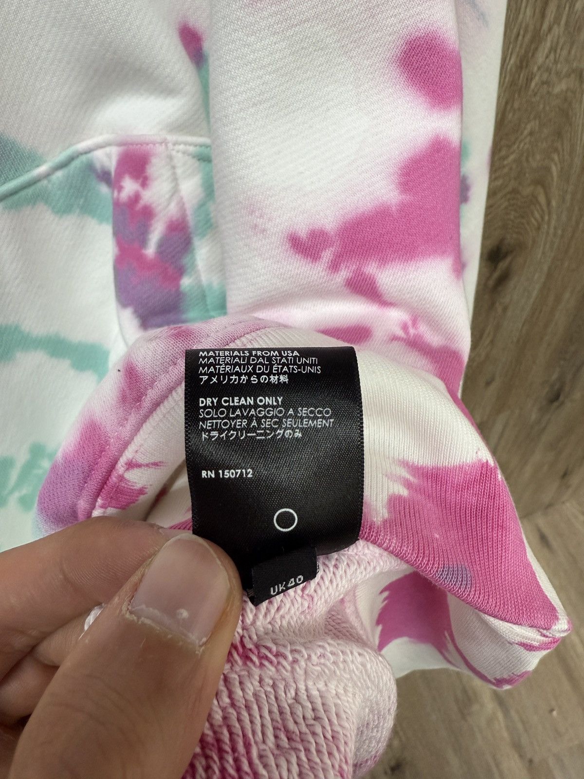 Amiri Amiri Core Logo Tye Dye Hoodie Size US L / EU 52-54 / 3 - 8 Thumbnail