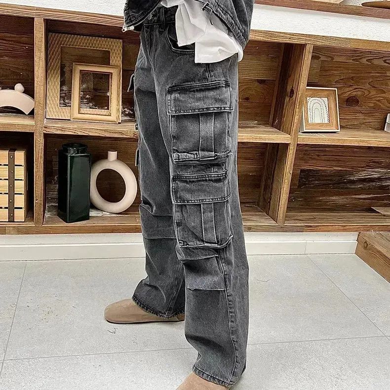 Designer × Japanese Brand × Vintage washed faded skate hiphop cargo pants Size US 32 / EU 48 - 2 Thumbnail