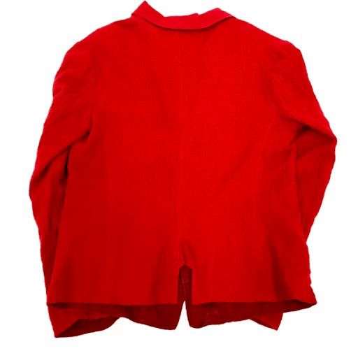 Yohji Yamamoto Yohji Yamamoto Red Craftsman Wool Blazer jacket 2504-Nextar Size US M / EU 48-50 / 2 - 3 Thumbnail