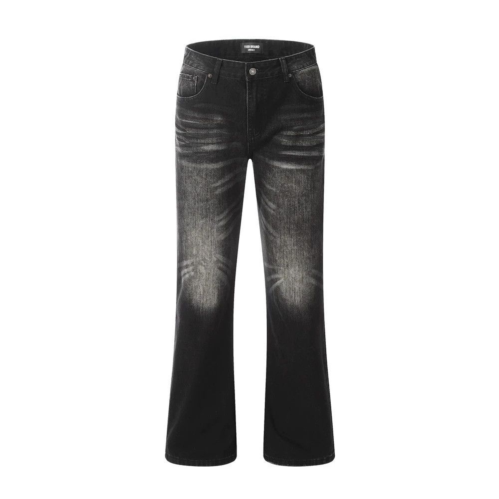 Vintage Men's hippie washed vintage flared jeans Size US 32 / EU 48 - 1 Thumbnail