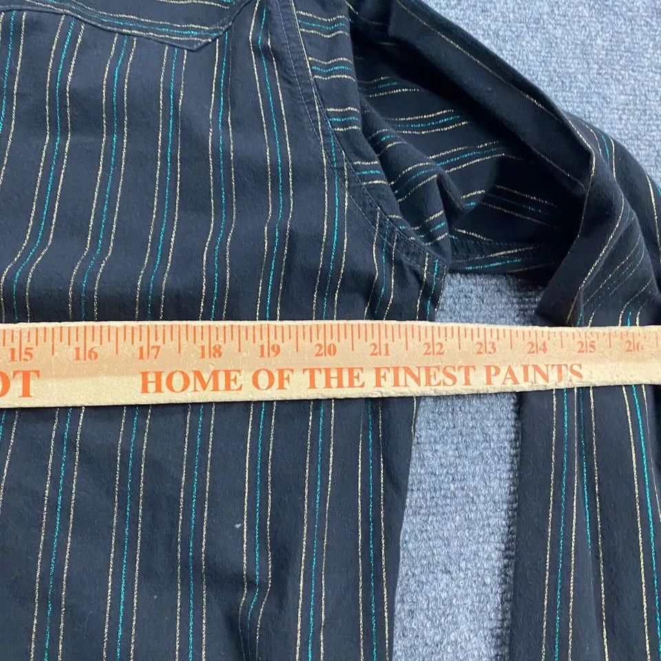 Levi's Vintage Levi's Shirt Men's Medium Striped Pearl Snap Western Size US M / EU 48-50 / 2 - 5 Thumbnail