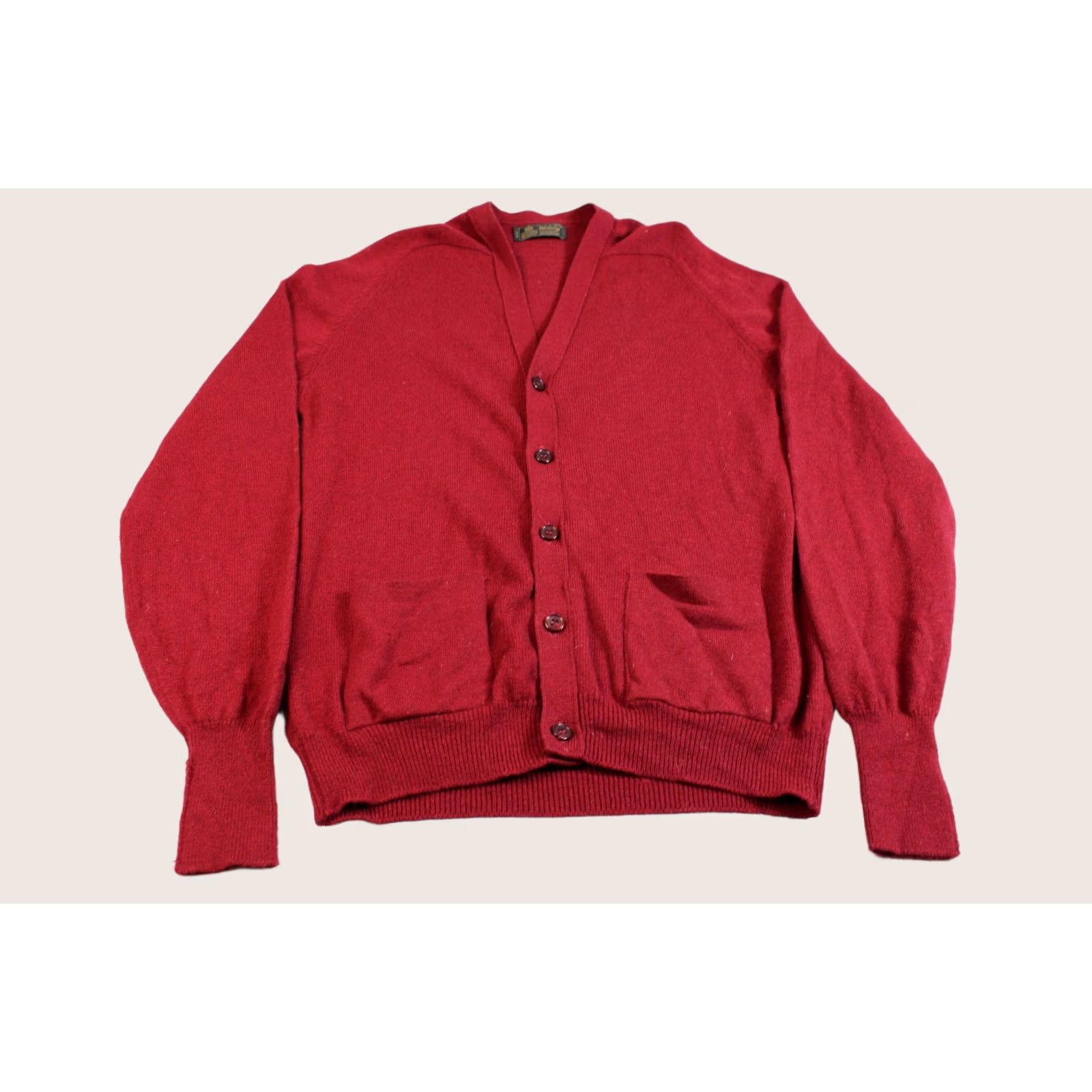 トップス 60s Wool Zip Cardigan < REVERE > Vintage Vintage 60s Revere Zip Cardigan 3 Pocket Wool Sweater
