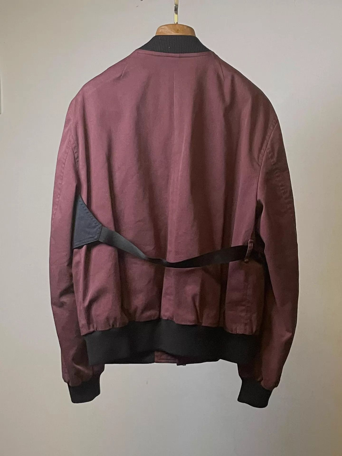 Dries Van Noten DVN S/S15 Vintage Ballet Jacket Wine Red 48 Size US M / EU 48-50 / 2 - 4 Thumbnail