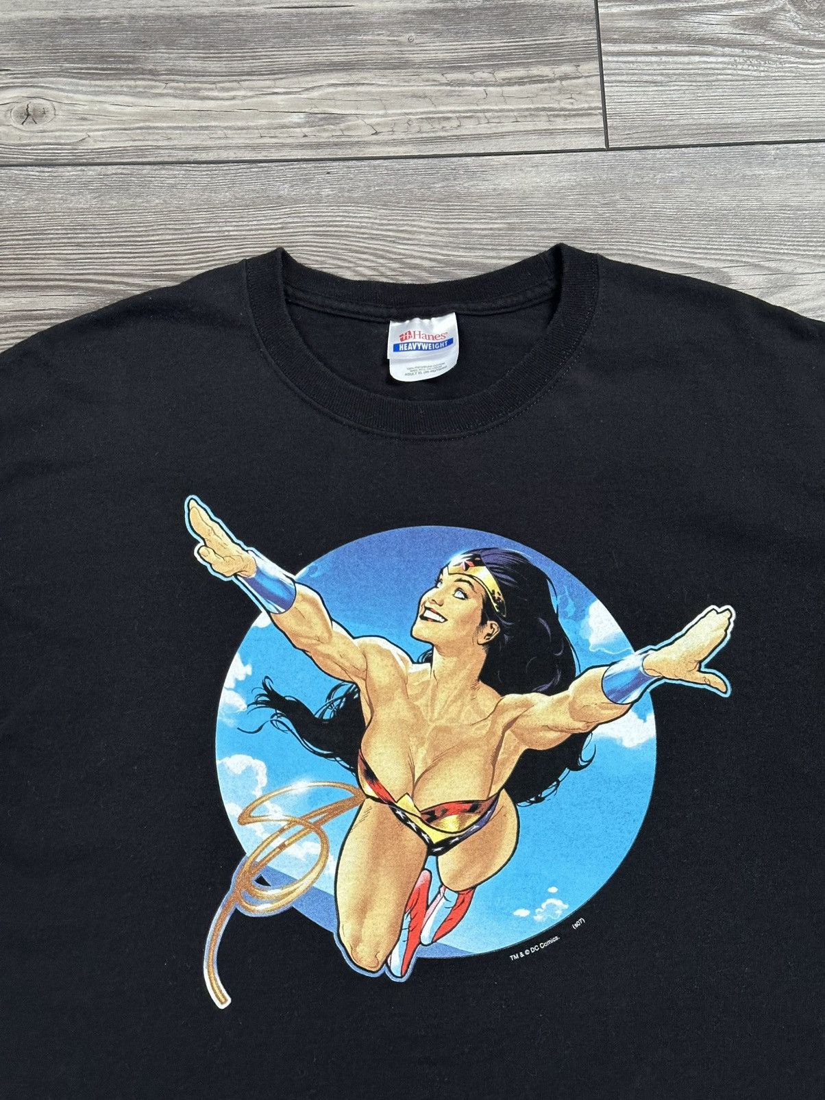 DC Comics × Vintage Y2K Wonder Woman DC Comics T Shirt Size US XL / EU 56 / 4 - 2 Thumbnail