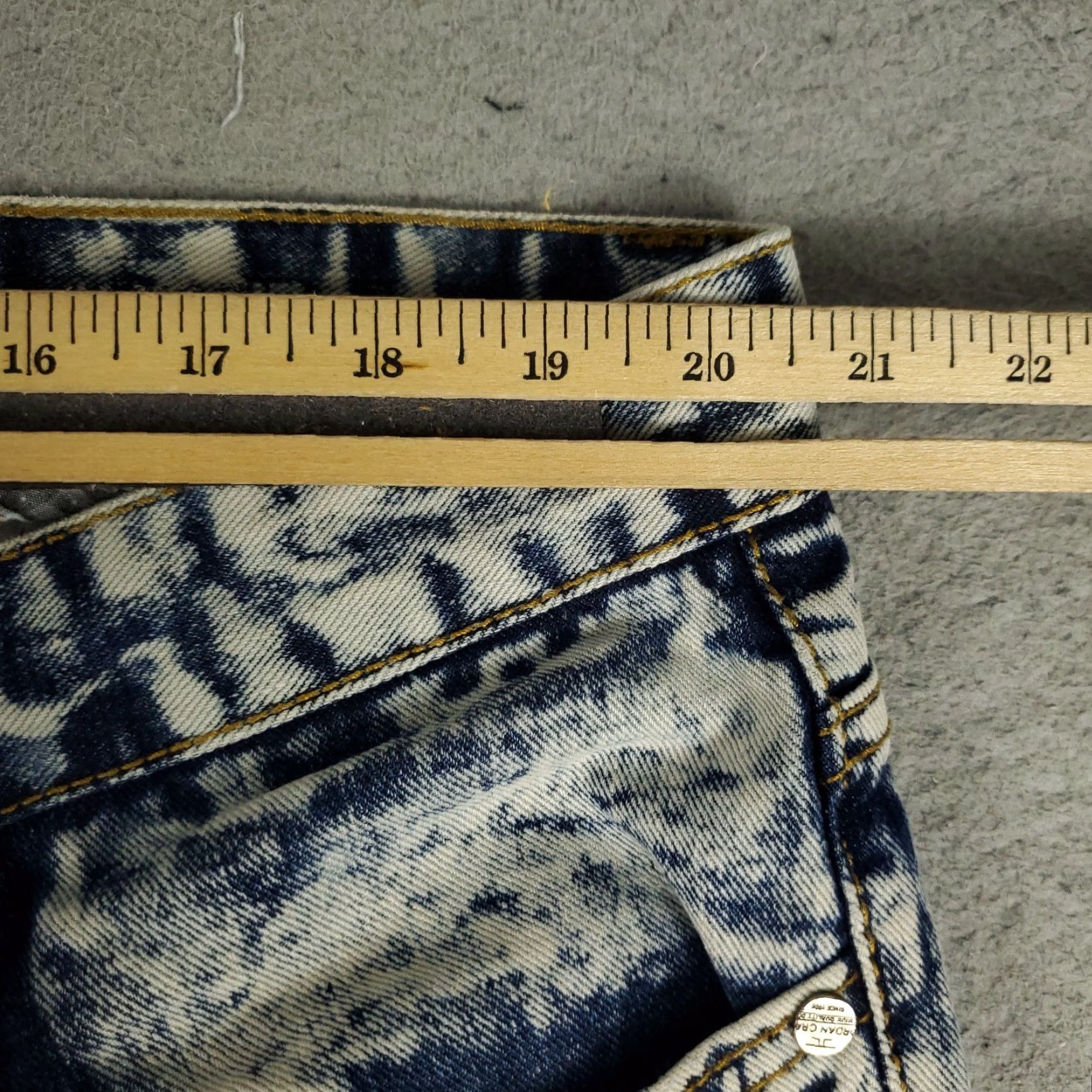 Jordan Craig Jordan Craig Jeans Mens 42x32 Denim Straight Fit 5-Pocket American Classic Casual Blue Size US 42 / EU 58 - 6 Thumbnail