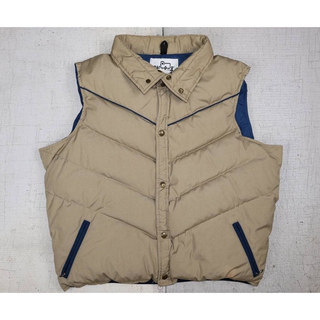 Woolrich Woolen Mills Woolrich Down Filled Puffer Vest Vintage Made in USA Size US XL / EU 56 / 4 - 1 Thumbnail