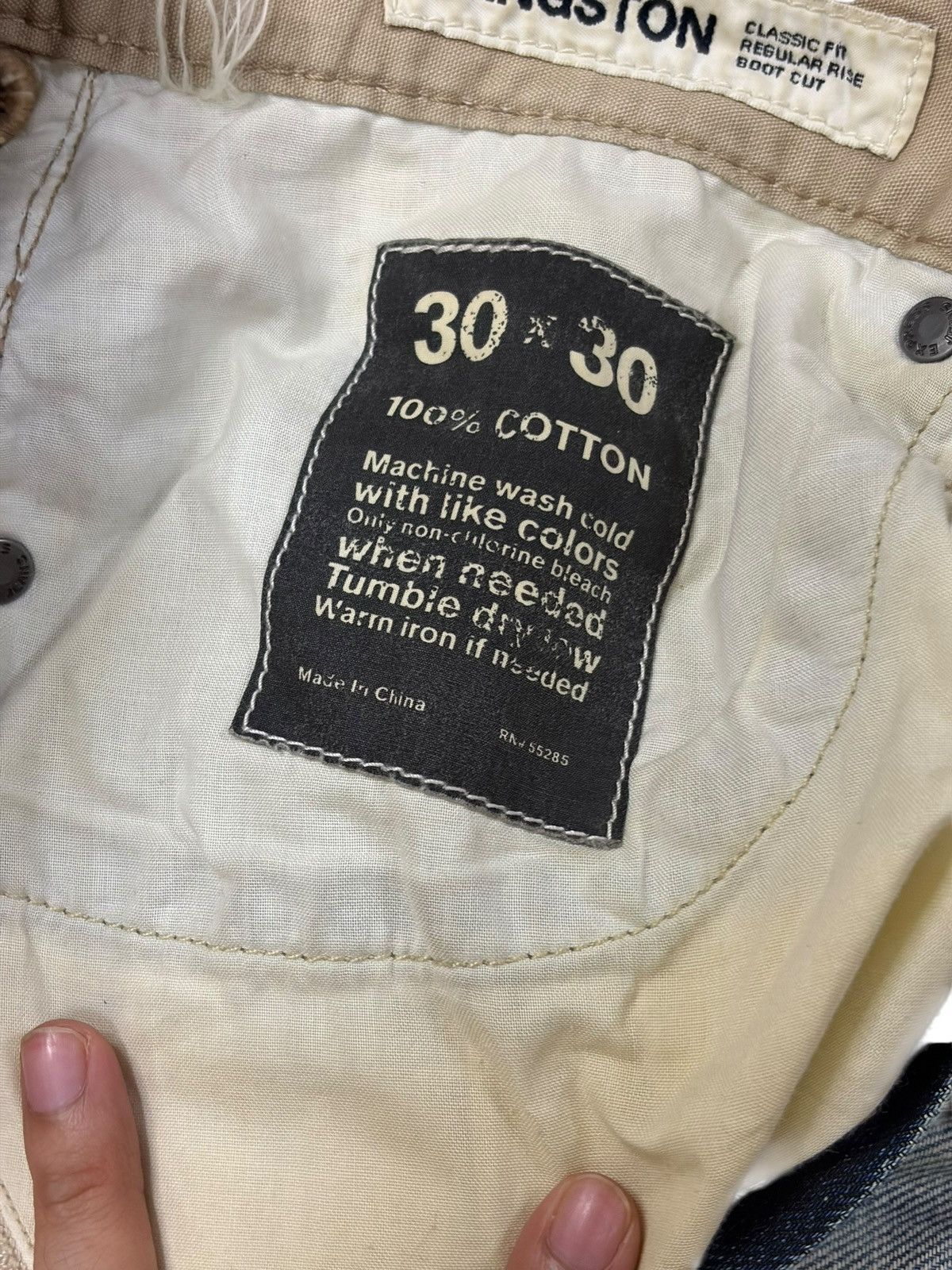 Tornado Mart Vintage Japanese Brand Mud Wash Distress Flare Jeans Size US 30 / EU 46 - 5 Thumbnail
