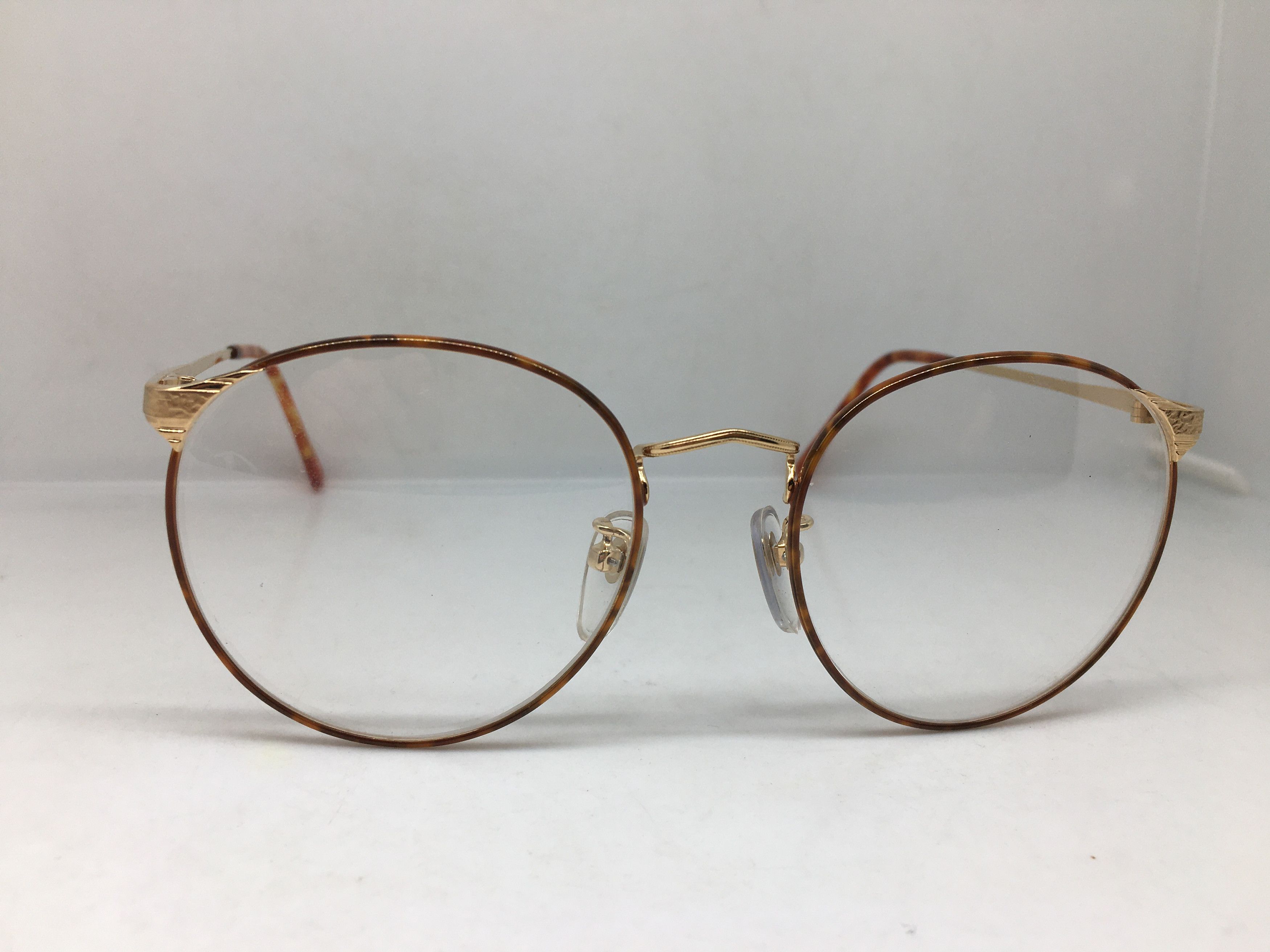 Vintage Vintage 80s TURA Mod 247 Tortoise Round Eyeglasses Size ONE SIZE - 1 Thumbnail
