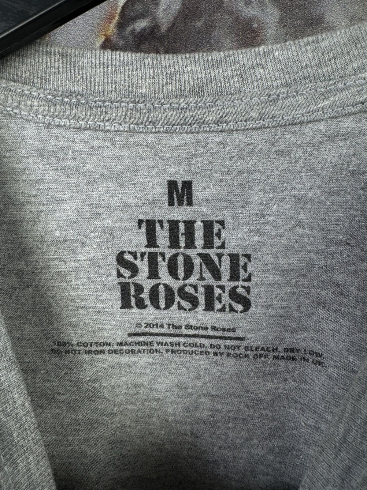 The Rolling Stones Men’s The Stone Roses T-Shirt Rock Band Size Medium Size US M / EU 48-50 / 2 - 7 Thumbnail